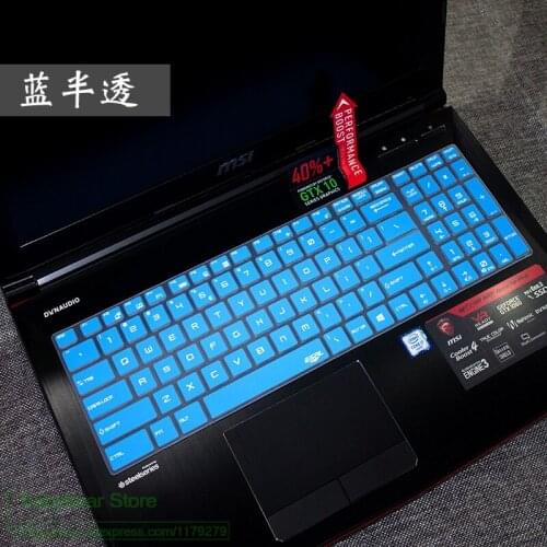 Keyboard Cover Protector Laptop 17.3 15.6 For Msi Gs60 Pe60 Ge62 Gl62 Gt62 Gt62Vr Ws60 Gp62 Gs63Vr Px60 Pl60 Ws63 Cx62 We62