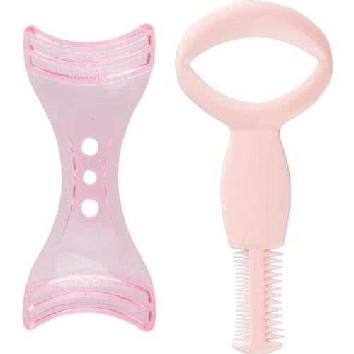 Women Make Up Eye Mascara Eyelash Comb Applicator Guide Card Eyeliner card Tools Eyeliner Model Makeup Eye Helper Device Tool