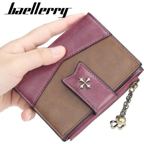 Baellery Summer Women Wallet Tassel Bags for Ladies Female Purse Girls Coin Pocket PU Leather Zipper Wallets Porte Monnaie Femme