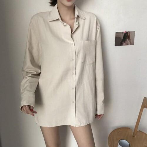 Zhisilao Beige Blouses