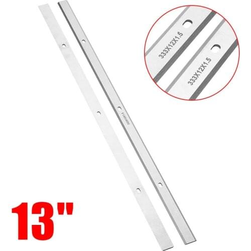 13" Electric Wood Planer Blades Portable HSS Planer Blades for DIY Woodworking Tools