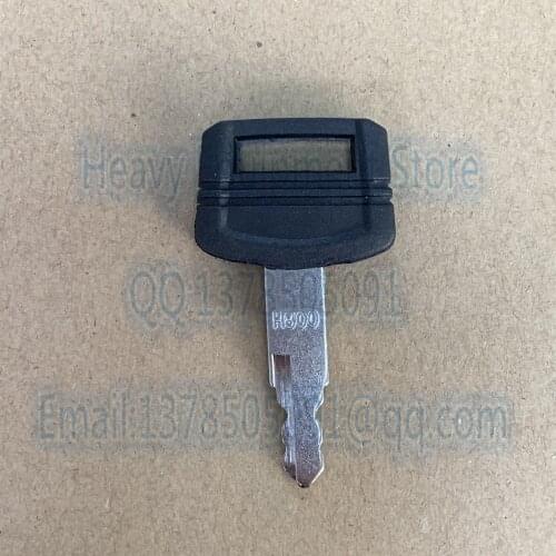 5pcs H800 Key for John Deere JD Hitachi Case Dozer Fiat New Holland NH Equipment Ignition Key