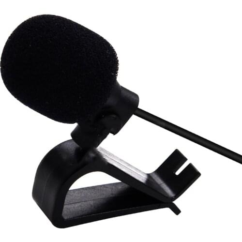 Car navigation 3.5mm Jack Plug Portable Clip-on Mini Car Audio Microphone Wired Mic Mono External Microphone For DVD Radio
