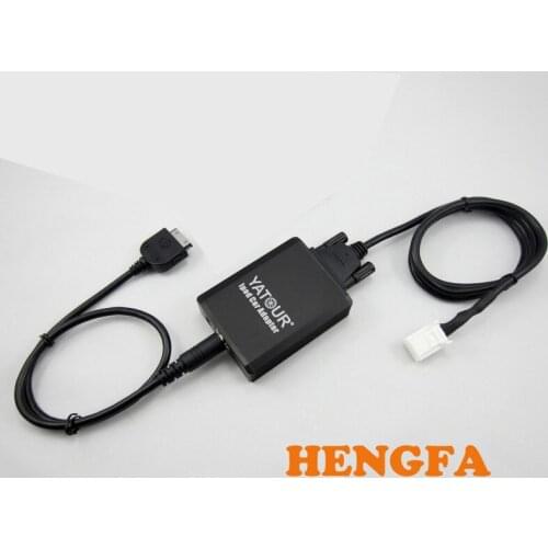 Yatour Car Adapter iPhone iPad Ipod Integration kit interface For 2005-2012 Toyota/Lexus/Scion models small 6+6 pin YT-M05