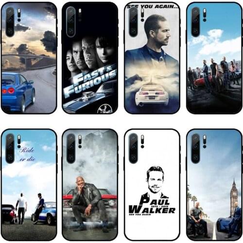 Fast and furious car movie Phone Case For Huawei honor Mate P 10 20 30 40 i 9 8 pro x Lite smart 2019 nova 5t