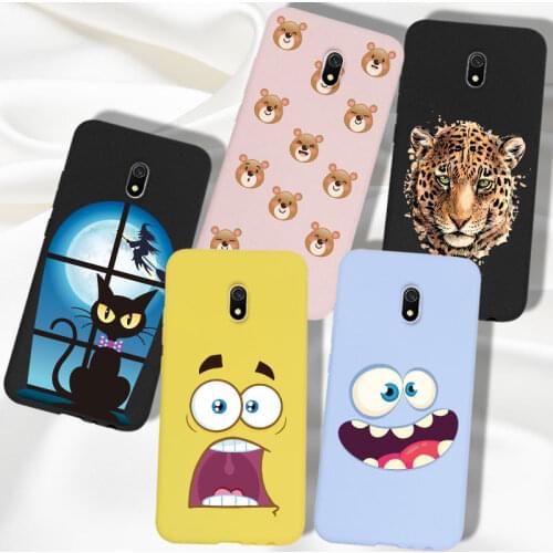 Cartoon For Xiaomi Redmi 8A Case Phone Back Cover For Xiaomi Redmi 8 A Redmi8A Redmi8 Case Silicone TPU Soft Cute Protector