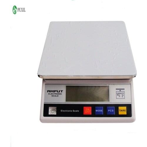 Digital Precision Industrial Balance of 7.5 kg x 0.1g, table scale, electronic laboratory balance