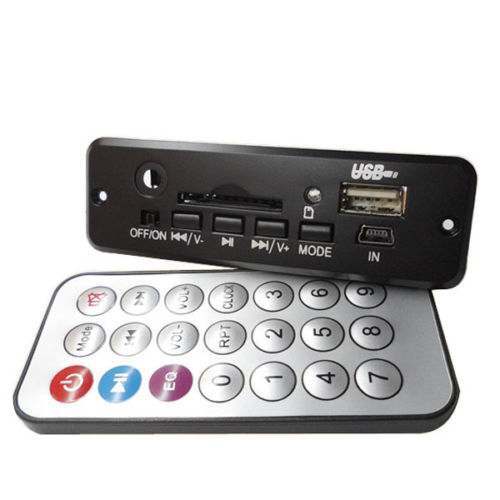 DC 5V mp3 decoder board with amplifier usb/sd card/ U disk + IR Remote control