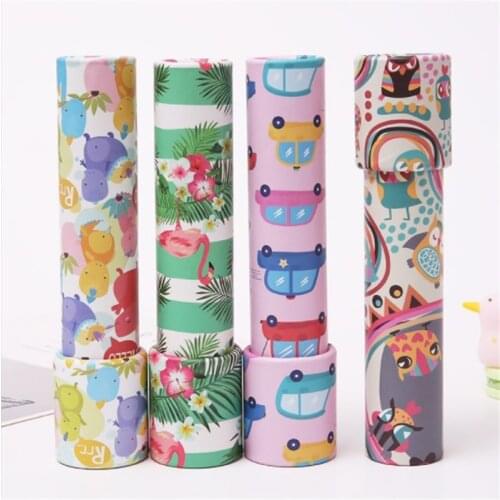 Interactive Logical Rotating Kaleidoscope Magic Classic Educational Toys for Kids Imaginative Cartoon Children