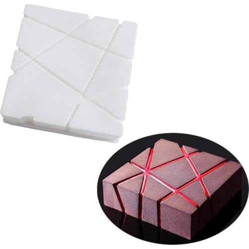 Creative Silicone Resin Cheese Mousse Cake Mold Jelly Pudding Molds Chocolate Ice Mould Kitchen Accessories