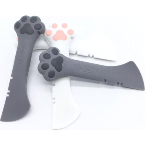 Multifunction Pet Canned Spoon Plastic Jar Opener Kitten Puppy Feeding Food Scoop Cat Dog Feeder Shovel Pets Tableware