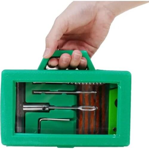Car Heavy Duty Tire Repair Tire Puncture Plug Set Tyre Tool Kit