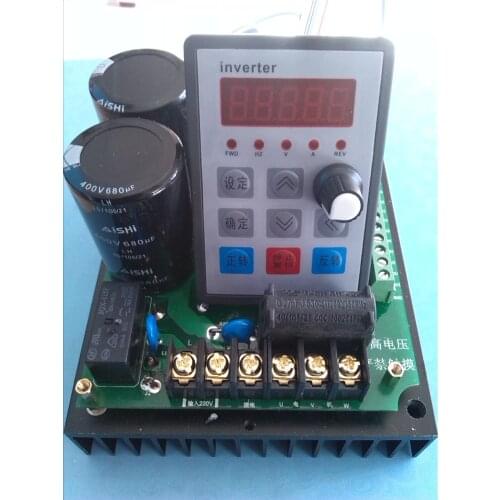 New spindle converter simple converter bare machine converter 220v 0.75 kw/1.5 KW