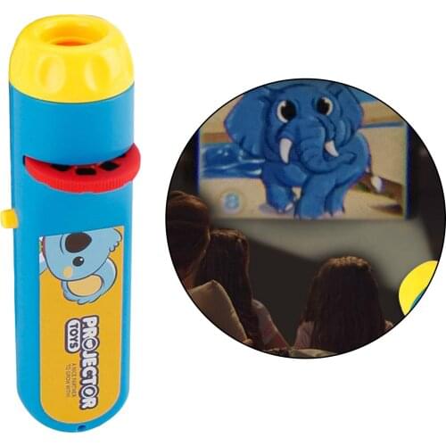 Educational Learning Slide Projector for Children Girls (24 kinds animal)