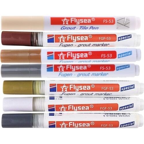 Tile Repair Pen Refill Wall Gap Grout Refresher Marker Odorless Non Toxic For Tiles Floor Kitchen Bathroom Cleaner