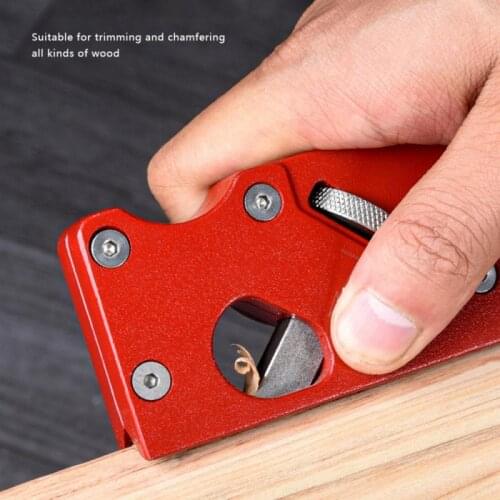 Woodworking Planer Mini Hand Tool 45 Degree Angle Oblique Angle Edge Carpenter Wood Planes Trimming Chamfering Spirit Bubble
