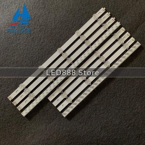 New 5set=40pcs LED backlight strip for LG 39LN5300 39LA 39LN innotek POLA 2.0 POLA2.0 39 inch A B type HC390DUN-VCFP1