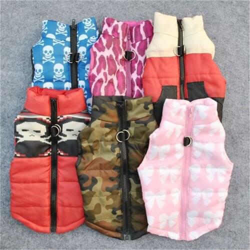 Warm Dog Clothes For Small Dog Windproof Winter Pet Dog Coat Jacket Padded Clothes Puppy Outfit Vest Yorkie Chihuahua Dog coat