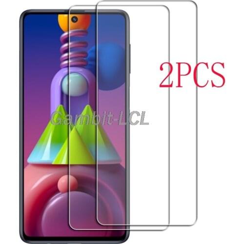 For Samsung Galaxy M51 6.7" Tempered Glass Protective ON SM-M515F Screen Protector Phone Cover Film