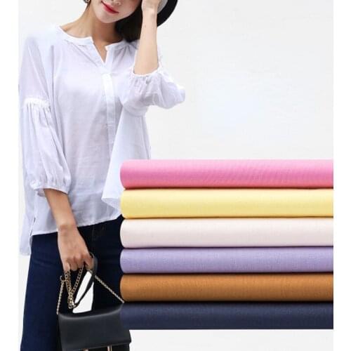 Colorful 100% Cotton Fabric for Clothes Baby Dresses Sewing Bed Sheet Crib Pillow Cover Curtains DIY Handmade Decoration Cloth