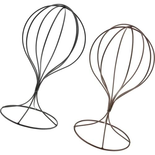 Lots 2 20'' Elegant Heavy Duty Tabletop Wig Hat Toupee Display Stand Rack