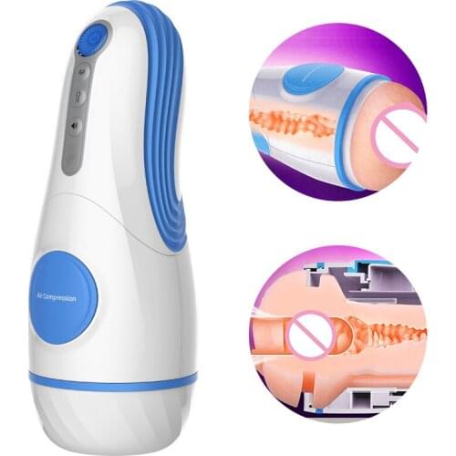 Masturbator For Men Sex Toys Automatic Sucking Male Masturbator Cup Sex Oral Suction Blowjob Real Vagina Sucking Vibrator