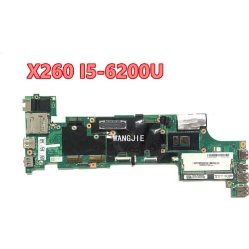 BX260 NM-A531 For Lenovo ThinkPad X260 Laptop Motherboard With i5-6300 CPU 01HX207 100% working