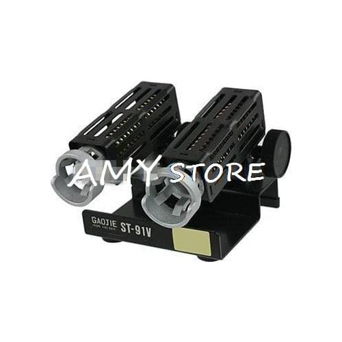 ST-91V Double Springs Metal Soldering Iron Stand Station Holder Black