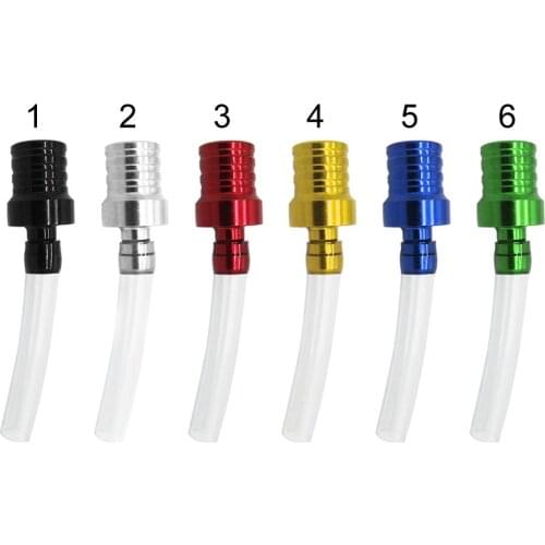 Motorcycle Gas Pit ATV PIT Dirt Bike Fuel Petrol Tank Cap Aluminum Alloy Breather Pipe Hose Vent Breather Tube Moto Accessories