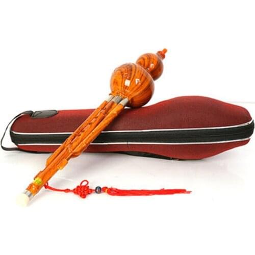 Hulusi Musical Instrument Gourd flute C Tone Self-study Traditional blowing instrument Hulusi