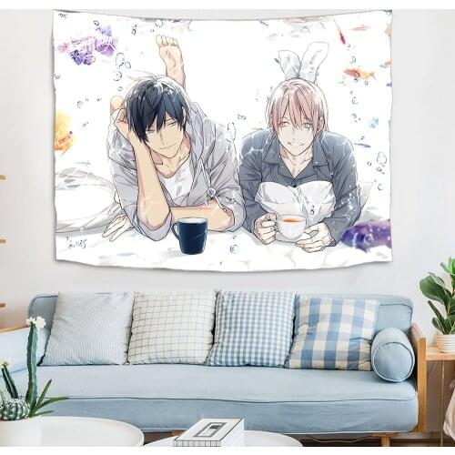Japan Anime TEN COUNT Tapestry Wall Hanging Cloth Customized Ghost Background Room Decoration Art Painting