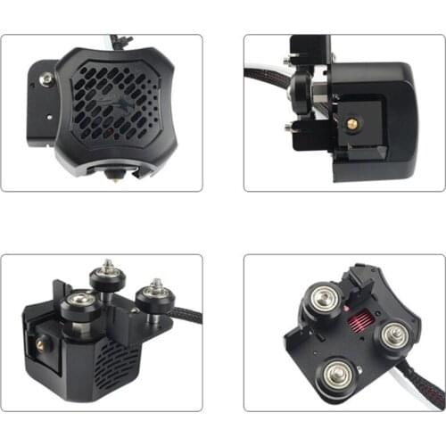 Original Creality Ender-3 V2 Assembled Full Extruder Hotend Kit Double Cooling Fan with 0.4mm Nozzle Aluminum Heating