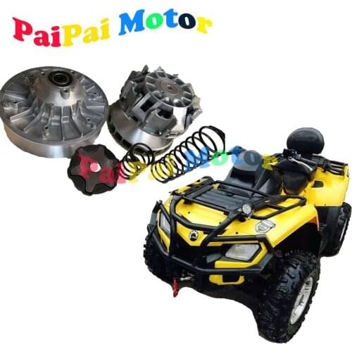 Primary Clutch & Secondary Clutch For Can Am Outlander 400 ATV 4x4 420627586, 420248233, 42023834