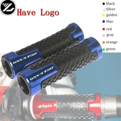 Handle 7/8"22mm Motorcycle handlebar grips & handle bar ends hand cap for SUZUKI GSX-S750 GSX S750 GSX-S 750 GSXS750 2011-2016