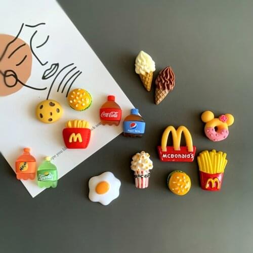 Cartoon Lovely Fruits and Vegetables Fridge Magnets M Bean Refrigerator Magnet Blackboard Magnetic Stickers