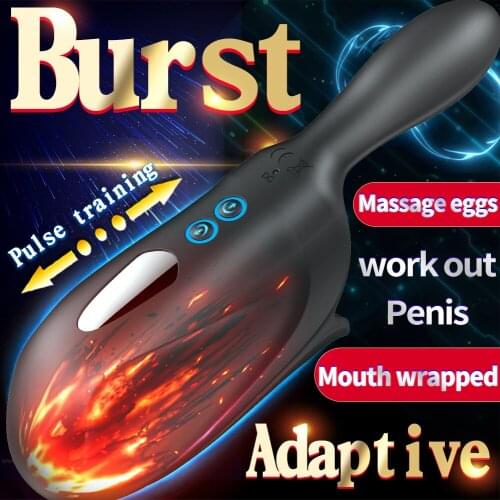 Sex Vibrator For Male Masturbators Glan Penis Dildo Testicles Vibrating Massager Delay Lasting Trainer Adult Sex Toys for Men