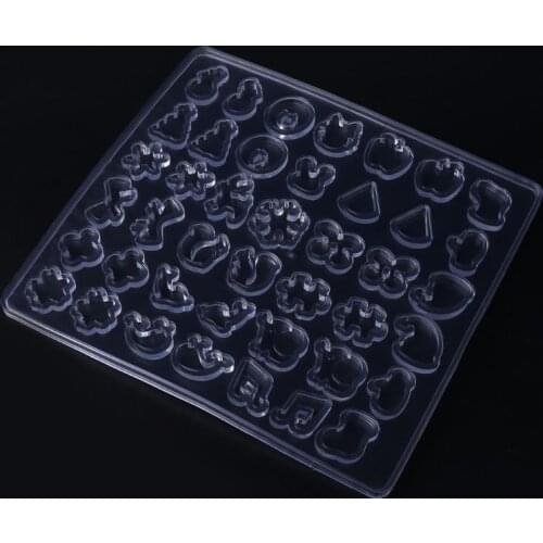 DIY Silicone Ear Stud Earring Mold Jewelry Pendant Epoxy Resin Casting Mould Making Tool Craft Decorative