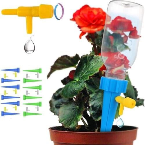 Auto Drip Irrigation Watering System Dripper Spike Kits Plant Waterer Self Watering Spikes Garden Plant Flower Waterer Tools