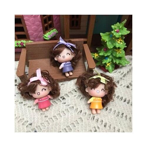 Special Offer cartoon horse cute girl New Brand Original heads for Handicraft Material Original Doll Head Fittings diy