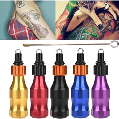25mm Professional Adjustable Aluminium Tattoo Cartridge Grip Tubes Needle Bar Tattoo Needle Rotary & Coil Tattoo Machine Gun