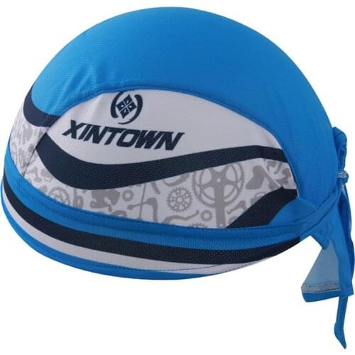 Men Blue Bike Bicycle Cap Pirate Hat Quick Dry Breathable Outdoor Sports Road MTB Cycling Cap Bandana Headwear Bicicleta Clothes