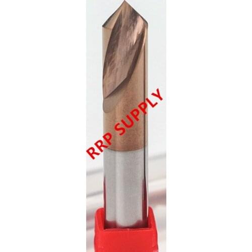 1pc 10mm/12mm positioning center drill, 90 degree, HRC55 tungsten steel chamfering cutter, free shipping