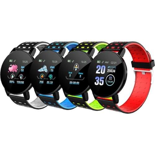 2021 Smart Watch Men Women Blood Pressure Waterproof Sport Round Smartwatch Smart Clock Fitness Tracker For Android IOS