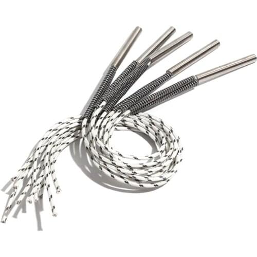 5PCS 8mm 98~115mm 316 Stainless Steel Cylindrical Cartridge Heater 320W/330W/340W/350W/370W Electric Heating Tube Element