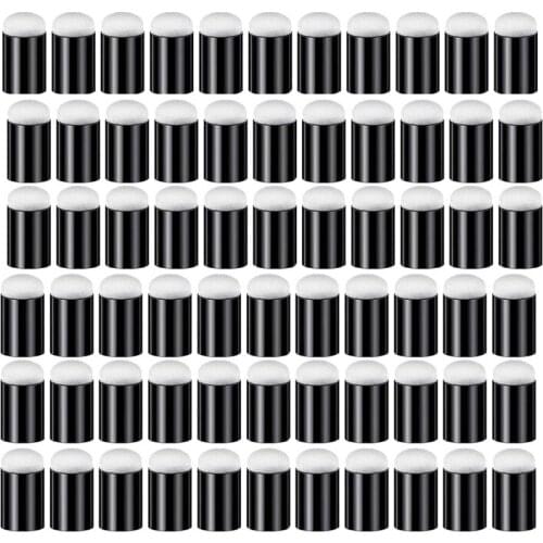 66 Pcs Finger Sponge Daubers Finger Painting Sponge Craft Drawing Sponge Dauber Set for Painting Art Ink Crafts Card