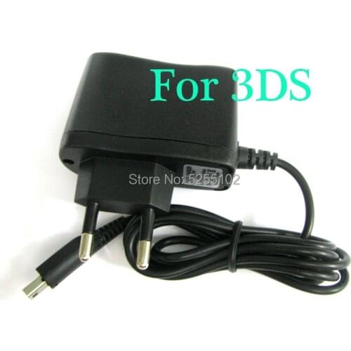 EU Plug Travel Charger Adapter AC Power for 3DS DSi NDSi XL DSi LLConnection Use in Switching