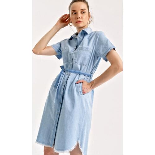 Waist Girdle Denim Tunic 2021 Summer Spring Muslim Clothing Women 'S Scarves Islamic Hijab For Muslim Women Tunik