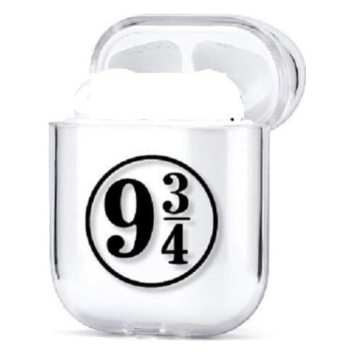 Harried Magic School plastic Wireless Earphone Case For Apple AirPods Charging Headphones Case Protective Cover potter fans toy