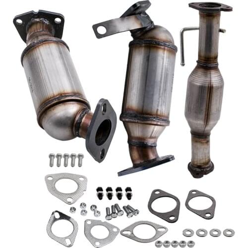 3pcs CATALYTIC CONVERTER For CHEVROLET TRAVERSE 2009-2017 3.6L FRONT LEFT RIGHT&REAR Dropshipping