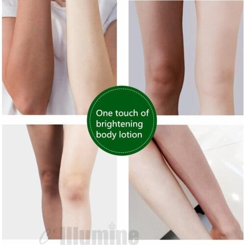 Dark Skin Instant Whiten Brightening Body Lotion One Touch Brightening Professional Line Efficacy Product Cosmetics OEM 1kg
